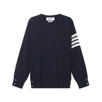 THOM BROWNE 汤姆布朗 男士羊毛长袖针织衫MKA002A Y1014