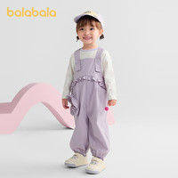 balabala/巴拉巴拉 儿童背带裤套装