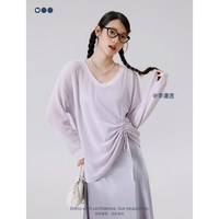 李潇洒 镂空设计 女士上衣