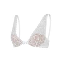  祺蕾 性感深v防下垂 女士内衣套装