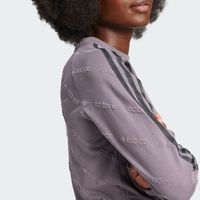 adidas 官方正品三叶草女士针织时尚运动长袖T恤JE8356