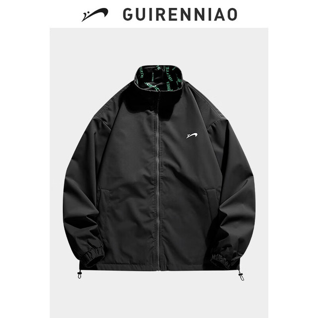 贵人鸟 真五折！秋冬薄款夹克外套情侣款