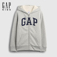 Gap/盖璞 仿羊羔绒 儿童连帽卫衣