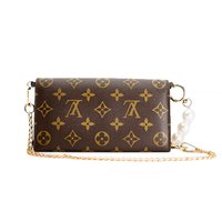 LOUIS VUITTON 女士单肩手提包 412231 全原金豆豆（底长19）