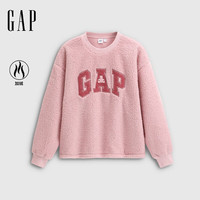 Gap/盖璞 宽松 女士卫衣 粉色 M (165/88A)亚洲尺码