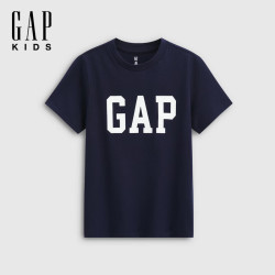 Gap 男童2026春季新款logo短袖T恤儿童装百搭上衣867583
