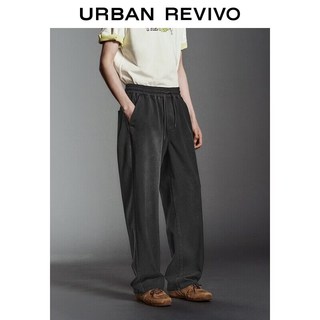  URBAN REVIVO 简约 男士长裤