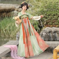 玉指捻 春日踏青 女士汉服 2502