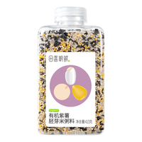田喜粮鲜 有机 儿童营养粥料 【辅食基底】紫薯胚芽米粥410g
