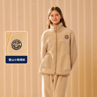  TEENIE WEENIE 锁温保暖 女士家居服套装 浅卡其 【姜饼屋小熊】 M 115-125斤