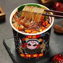 牙哥 Yage 香菇鸡汤米线 63g*6桶 宽粉/细粉混合装
