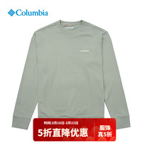 Columbia 圆领卫衣男户外春秋款运动旅行套头衫通勤休闲长袖T恤