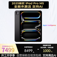 Apple iPad Pro 11英寸 M5芯片 新品 满血AI 平板电脑 全新未激活 256G Wi-Fi版 深空黑 海外版