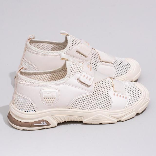 回力 一脚蹬春季轻便网面网鞋跑步男鞋百搭休闲运动鞋