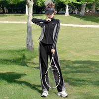 Barbie 运动套装女士高级感减龄休闲套装运动女套装春秋跑步运动套装女