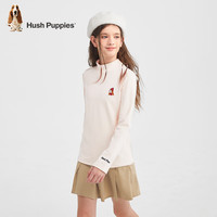 Hush Puppies/暇步士 简约 儿童打底衫 奶油色 110