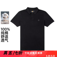 Timberland 经典男士POLO衫纯棉短袖T恤 A24H2