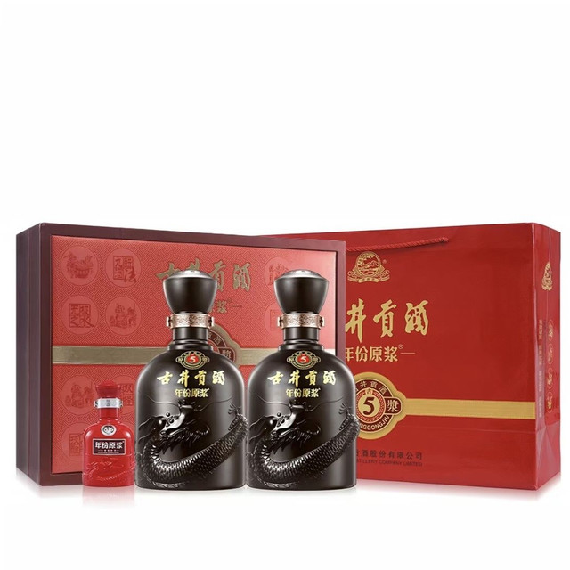 古井贡酒 年份原浆古5 50度 500ml*2瓶