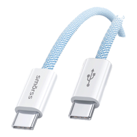 Smorss 快充 Type-C充电线 PD快充双C口织线65W|1米