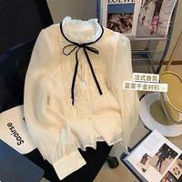 帕兰朵 设计感 女士衬衫