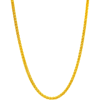 CHOW TAI FOOK 周大福 F172885 依恋足金项链 45cm 5.85g