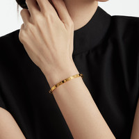  CHOW TAI FOOK/周大福 足金 女士黄金手镯