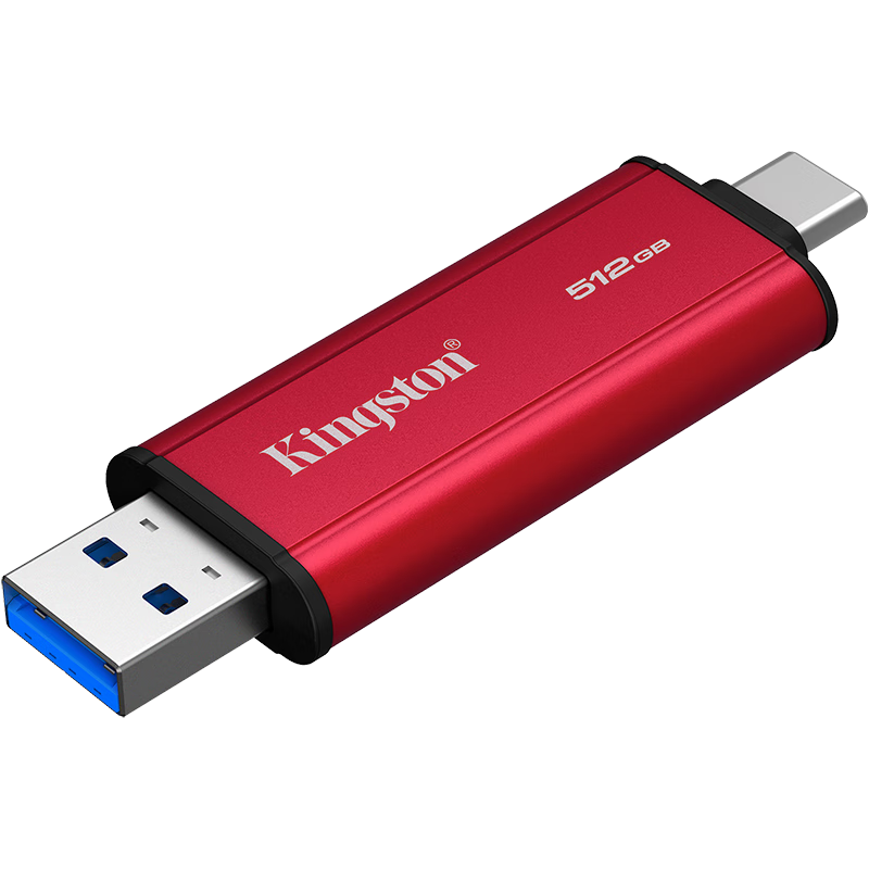  Kingston/金士顿 读数高达1050MB/S 移动固态硬盘 480-512GB 双接口 免线直连1050MB/s