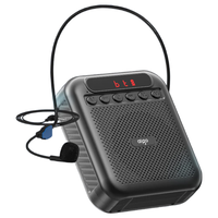  aigo/爱国者 数显版 扩音器 蓝牙音箱 TF卡 U盘 麦克风 A151有线数显版 黑色