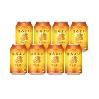 HOROYOI/和乐怡 低度果酒 气泡预调鸡尾酒 【8罐】芒果味330ml