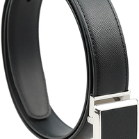  MONTBLANC/万宝龙 精钢板式带扣 男士腰带