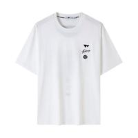 SEPTWOLVES/七匹狼 舒适柔软 男士短袖T恤 XL 180/100A 803(本白)
