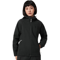 CAMEL/骆驼 防水防风 户外软壳衣 幻影黑女