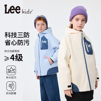 Lee/李 三防 儿童连帽风衣 米白色 120