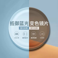 SEROVA/施洛华 变色镜片 1.67防蓝光变灰