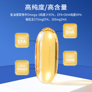  CPT KING/赛霸 高纯度 鱼油 rtg型 30粒*6盒 家庭专项装