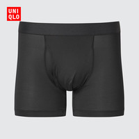 优衣库 男装AIRism针织短裤空气衣男士普通腰内裤