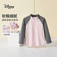 Disney/迪士尼 半拉链设计 儿童长袖T恤
