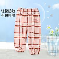 BADiBADi 夏季婴幼休闲裤卡通时尚裤子长裤女童裤子