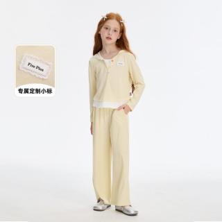  Five Plus/5+ 假两件连帽开衫 女童套装
