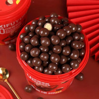 纯可可脂牛奶黑巧克力麦丽素520g*1桶