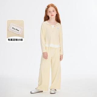  Five Plus/5+ 假两件连帽开衫 女童套装