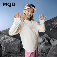  MQD/马骑顿 撞色插肩袖 女童长袖T恤