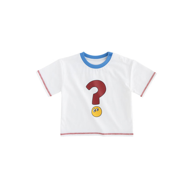 幼歌 儿童趣味印花短袖