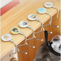 尔选 可移动桌边书包挂钩 4只装