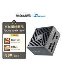 海韵 750W FOCUS v5 GX 白金全模组电源