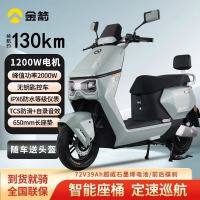 百亿补贴：金箭 摩羯座至尊款 电动摩托车 72V39A