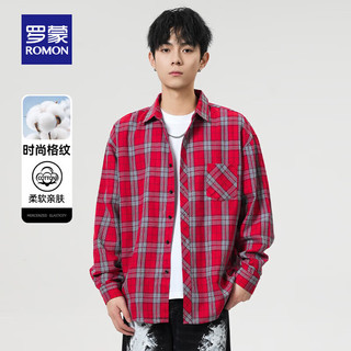  ROMON/罗蒙 易打理 男士长袖衬衫