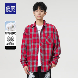  ROMON/罗蒙 易打理 男士长袖衬衫