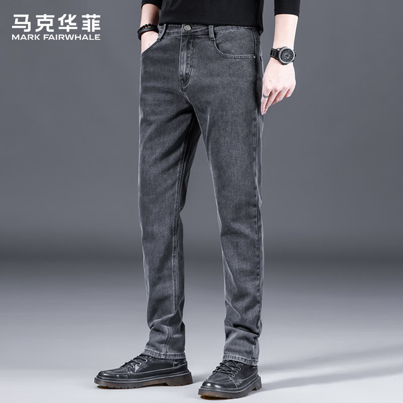  MARK FAIRWHALE/马克华菲 男士牛仔裤