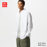 UNIQLO/优衣库 优质长绒棉 女士衬衫